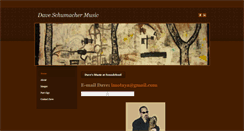 Desktop Screenshot of daveschumachermusic.com