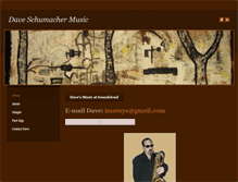 Tablet Screenshot of daveschumachermusic.com